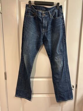 Lucky Brand Men's Blue Straight Jeans